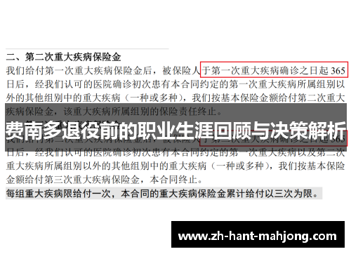 费南多退役前的职业生涯回顾与决策解析